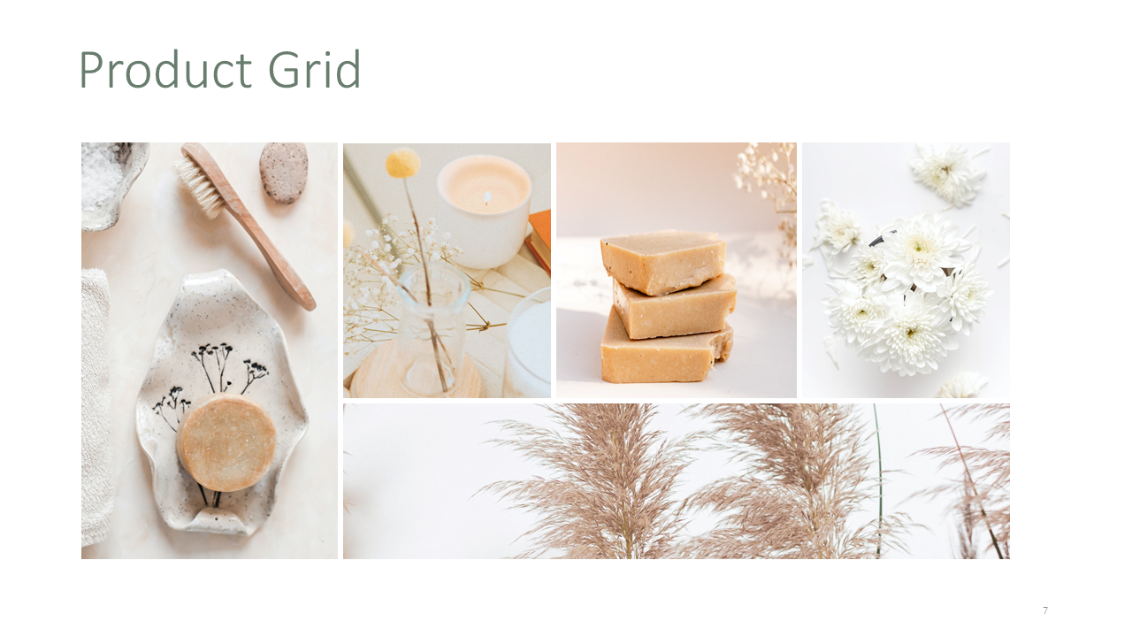 Beauty Products PPT Template