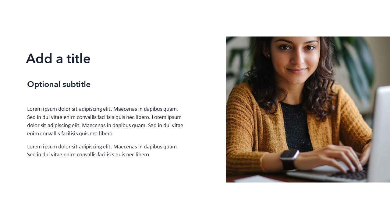 Minimalist PowerPoint Template