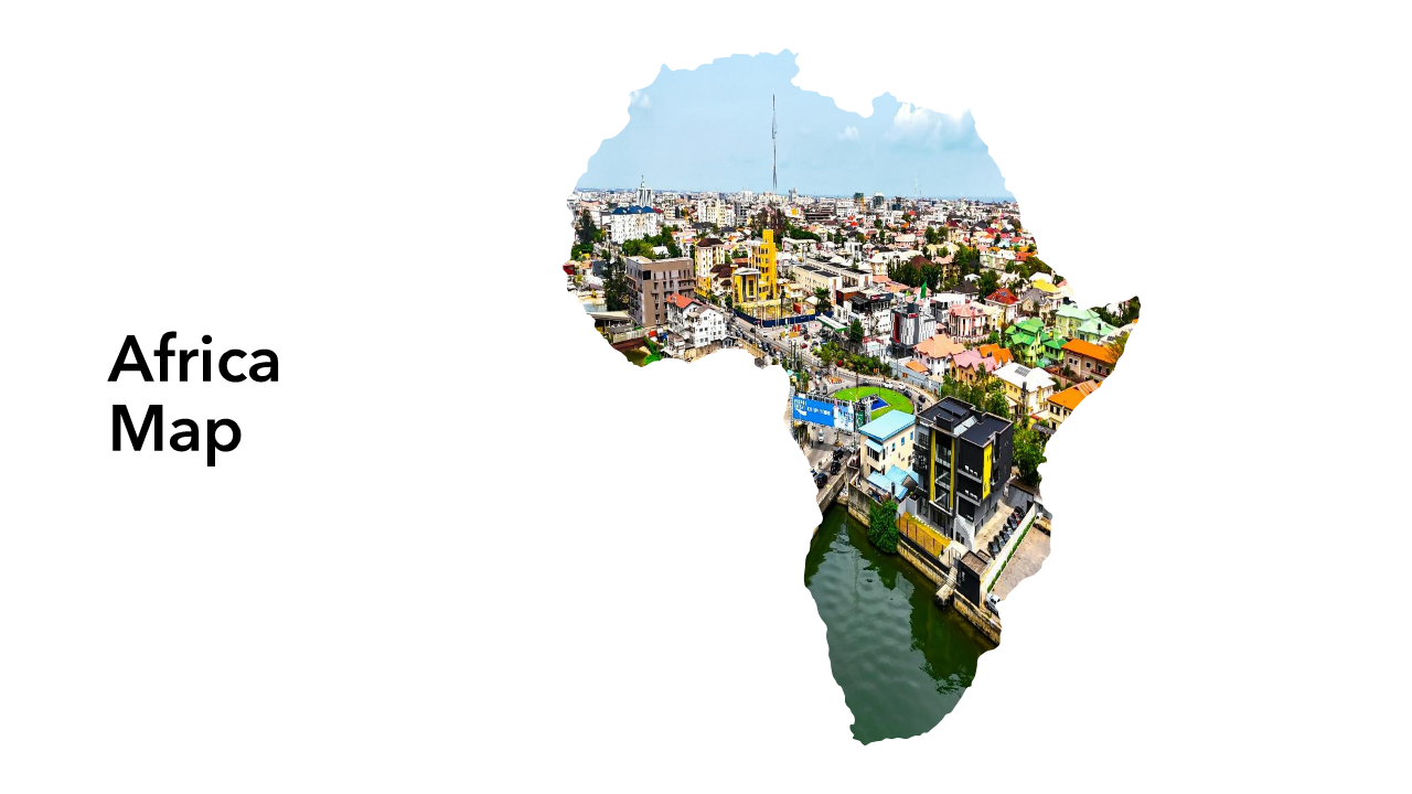 Africa Map PPT Slides