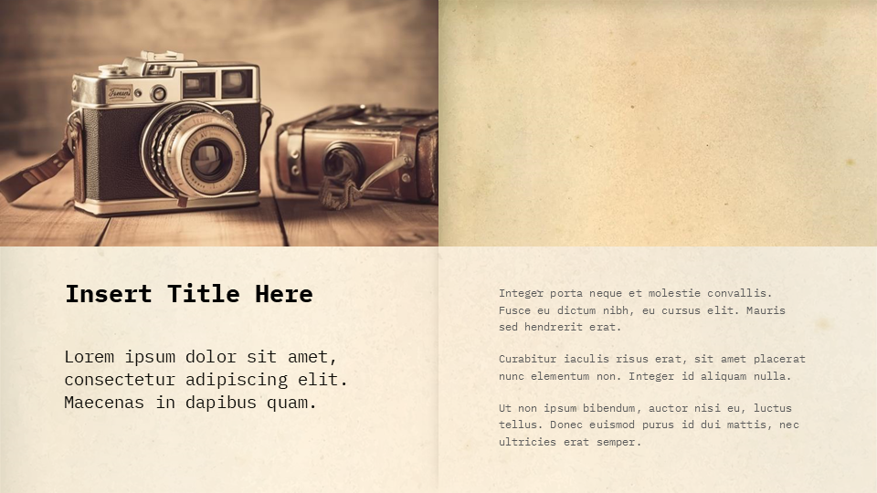 Vintage PowerPoint Template