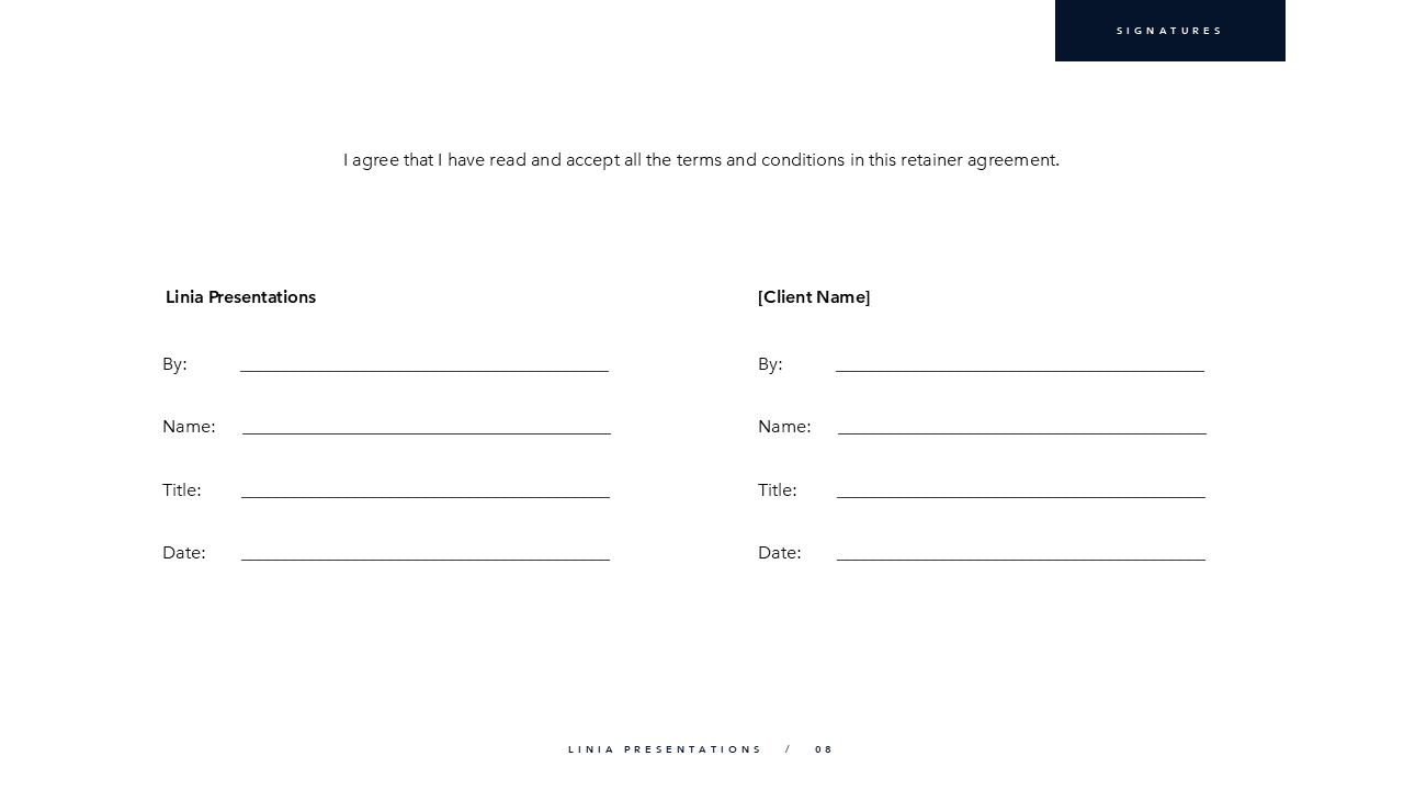 Consulting Retainer Agreement Template