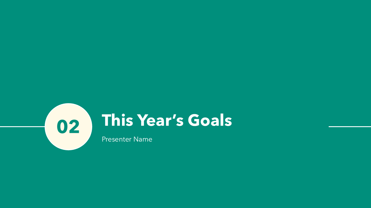 Year In Review PowerPoint Template