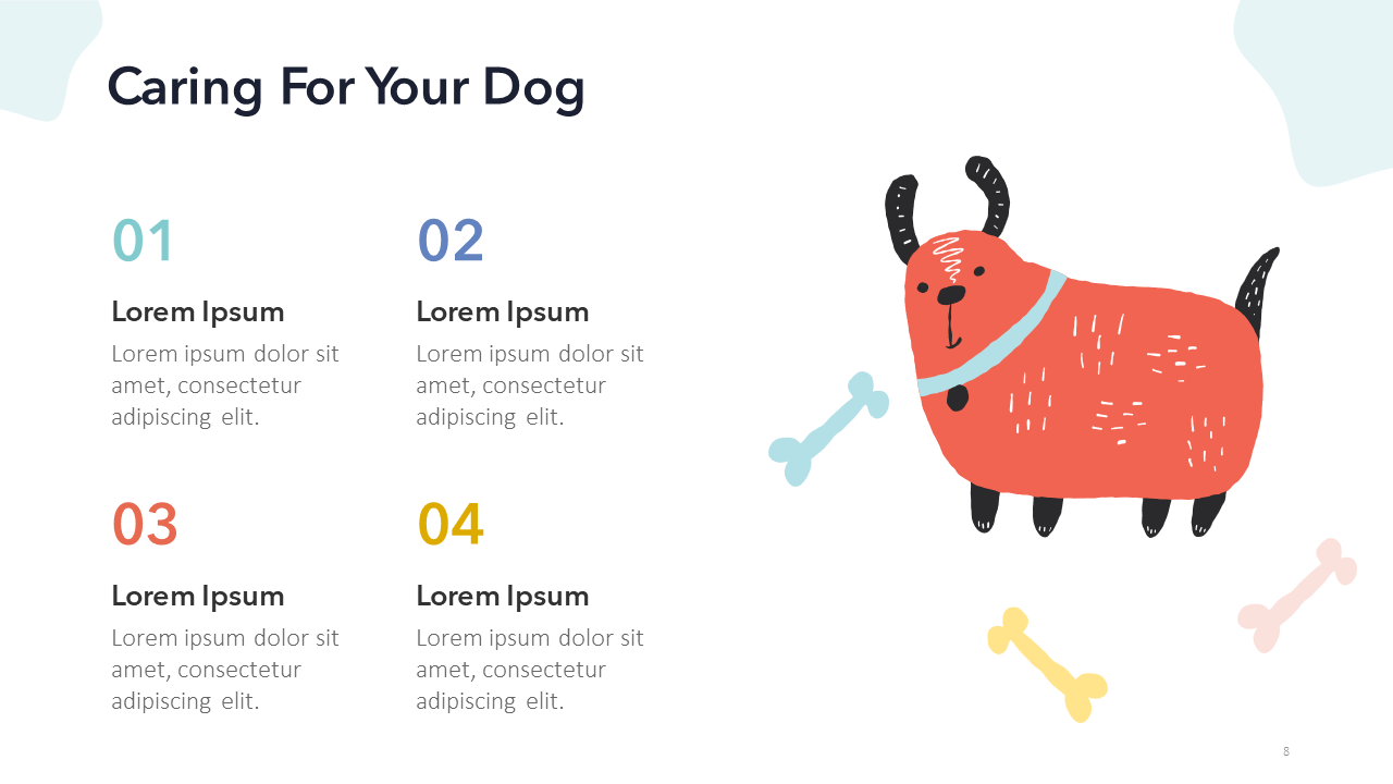 Pet and dog PowerPoint Template