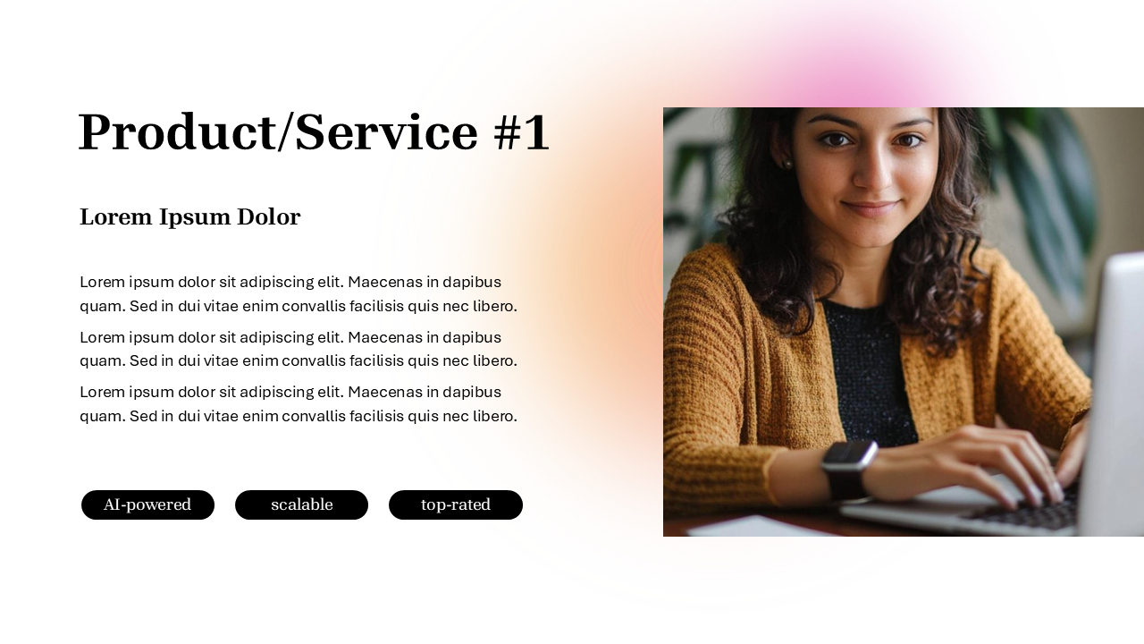 Gradient Presentation Template