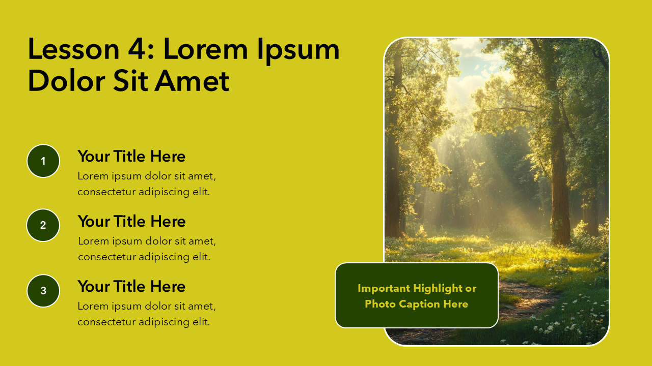 Lesson Learned PPT Template
