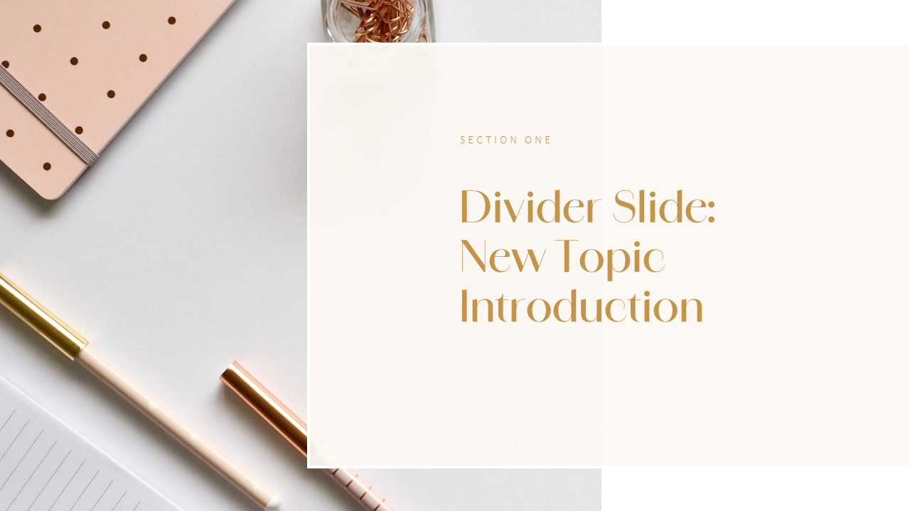 Modern Online Course Template