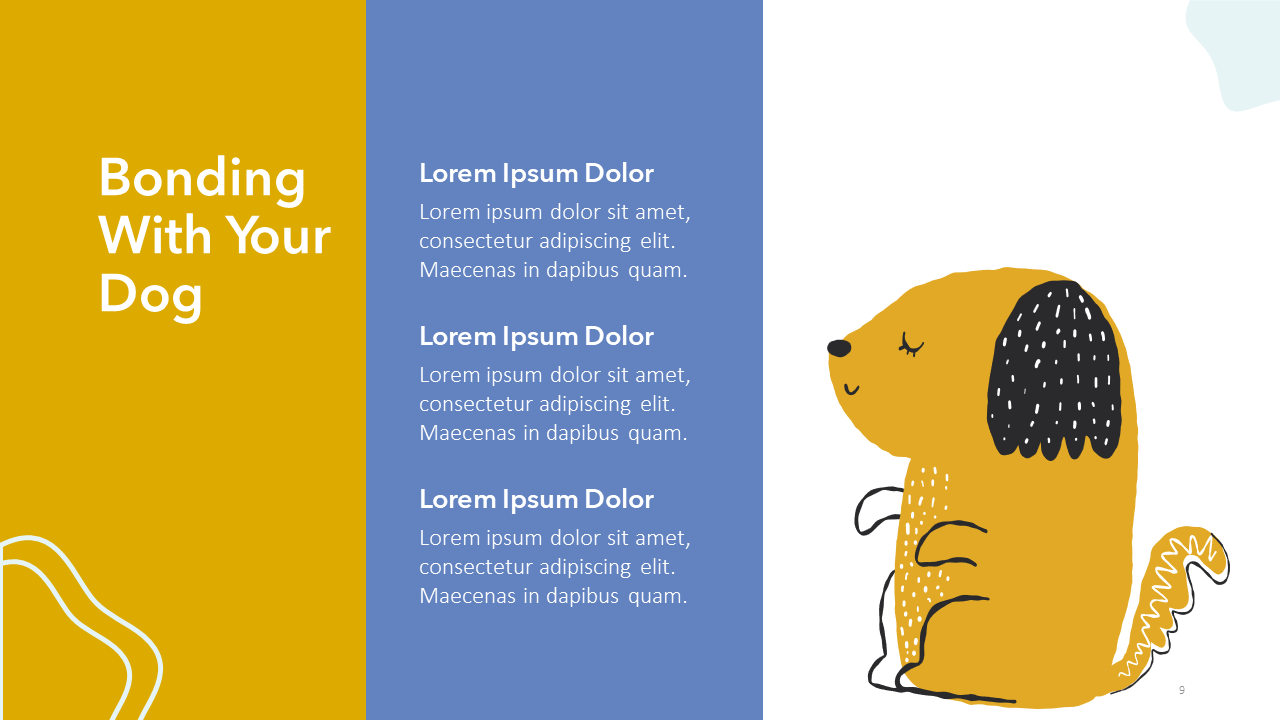 Pet and dog PowerPoint Template