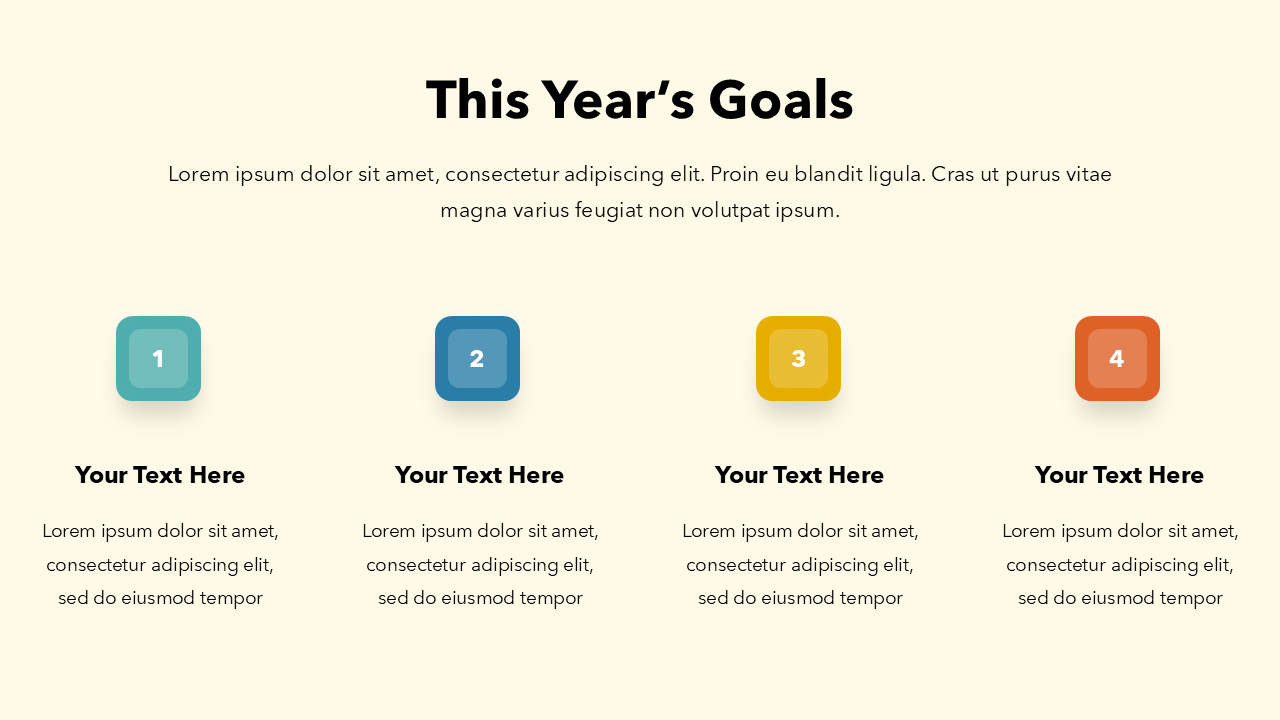 Year In Review PowerPoint Template