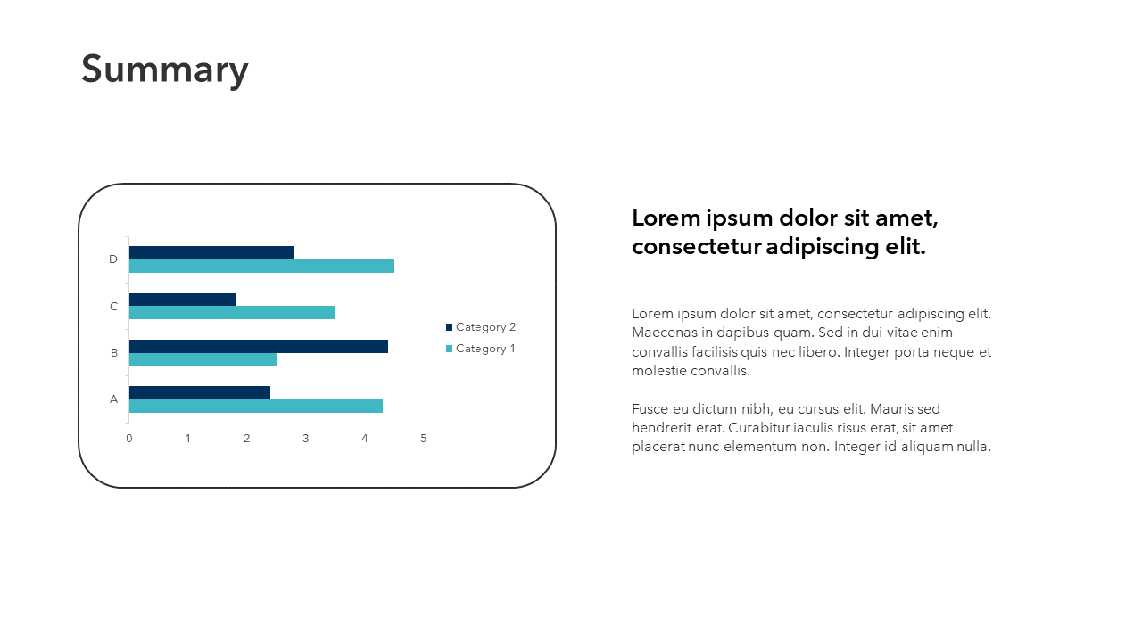 Bar Chart PPT