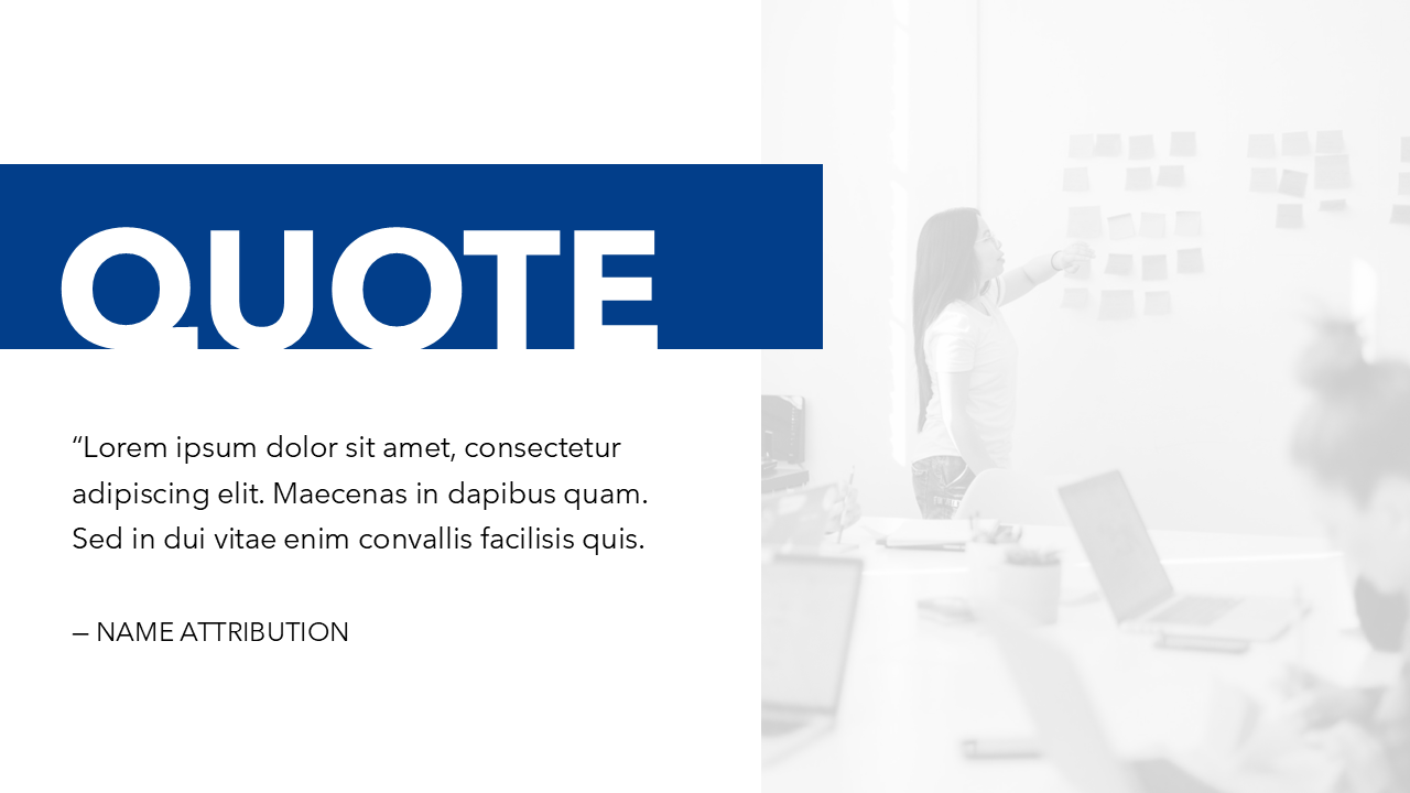 Blue PowerPoint Template