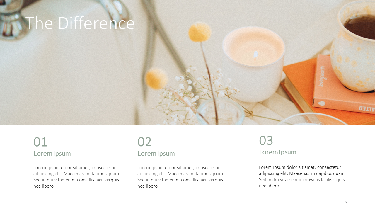 Beauty Products PPT Template