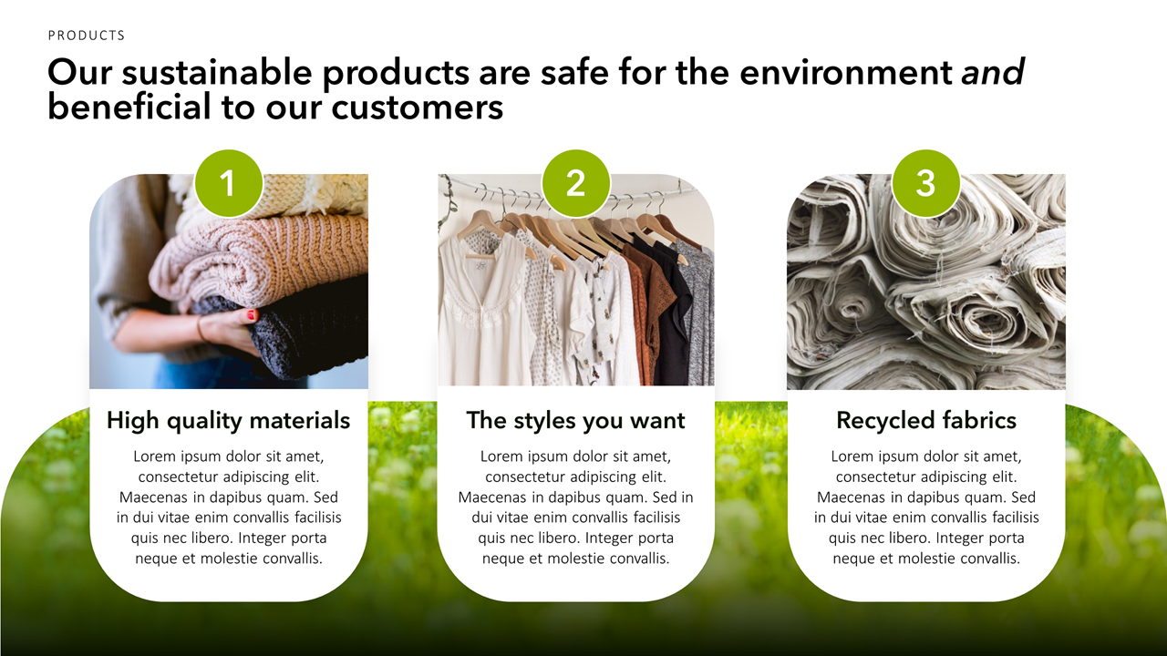 Sustainability Presentation Template