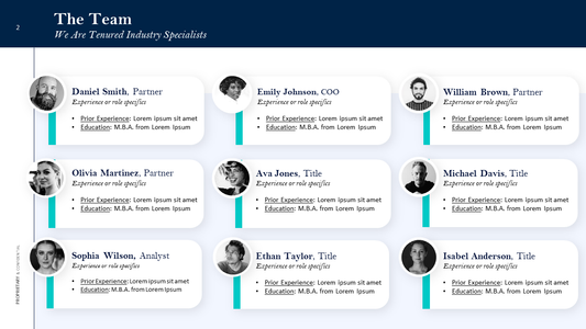 Meet Our Industry Specialists Slide