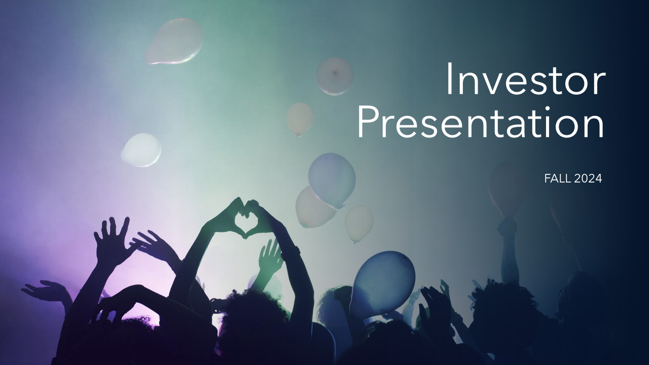 Pitch Deck Title Slide
