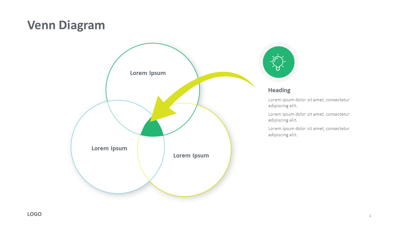Venn Diagram - Slide Template