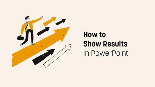 How to show results (or progress) in PowerPoint