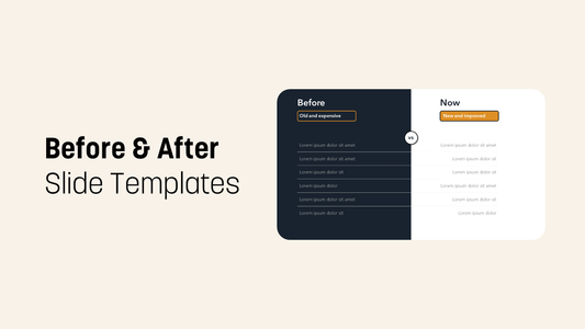 Before & After Slide Templates