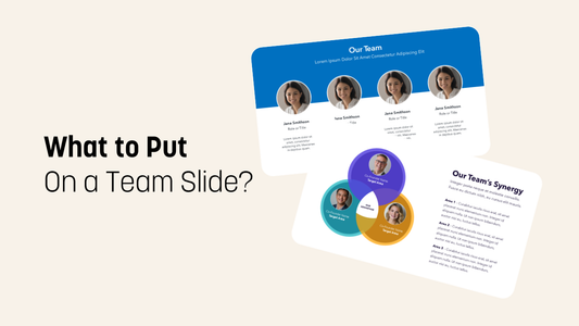 What to put on a team slide?