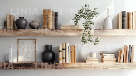 Bookshelf Zoom Background