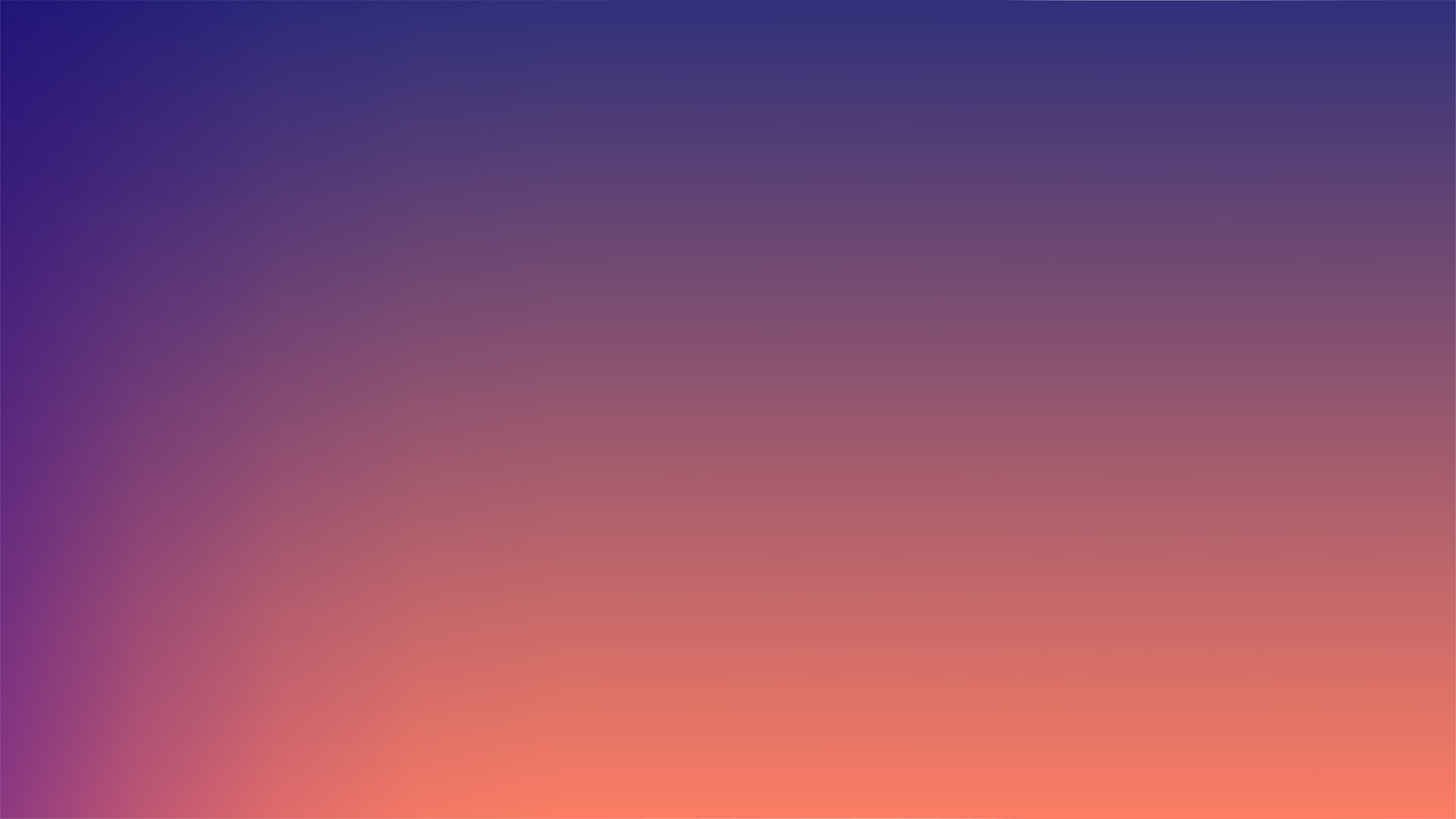 Blue and Orange Gradient Slides Background