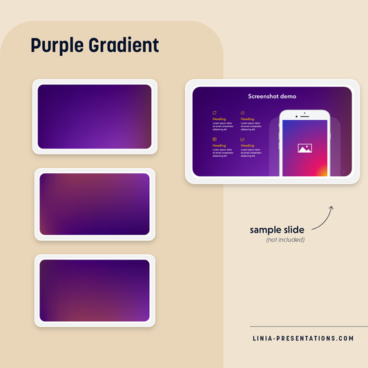 Purple Gradient Slide Background