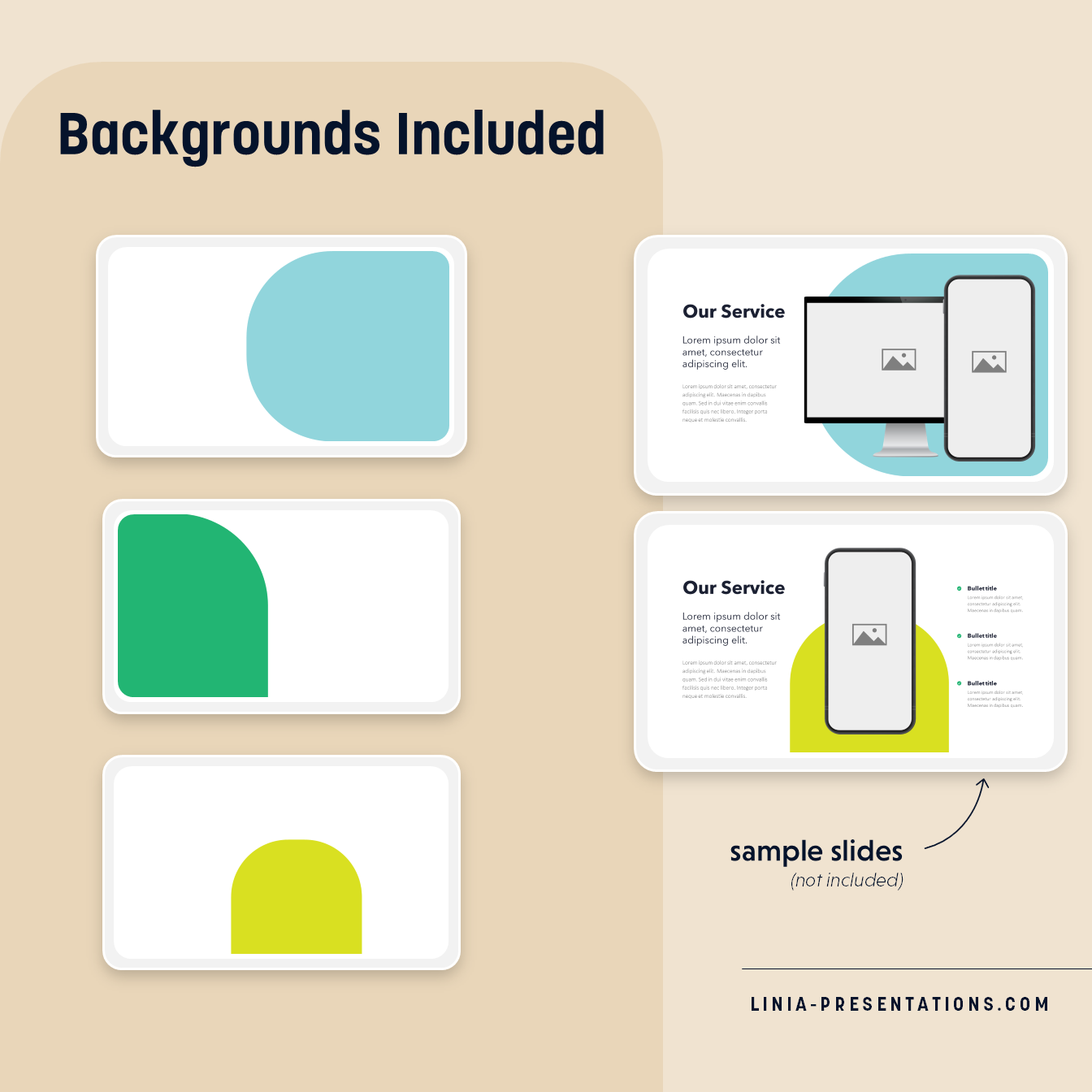 Geometric Shapes Slides Background