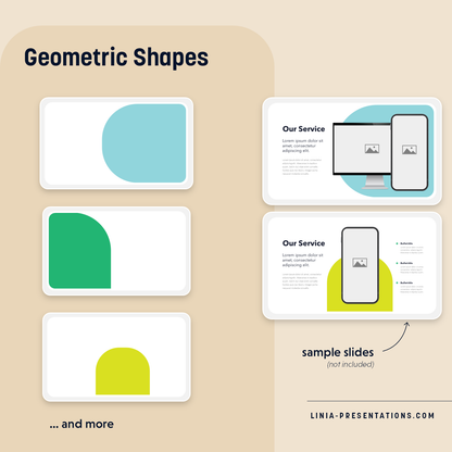 Geometric Shapes Slides Background