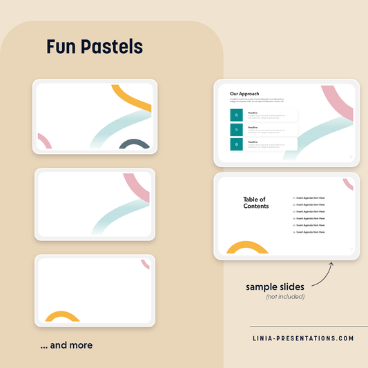 Fun Pastel Slides Background