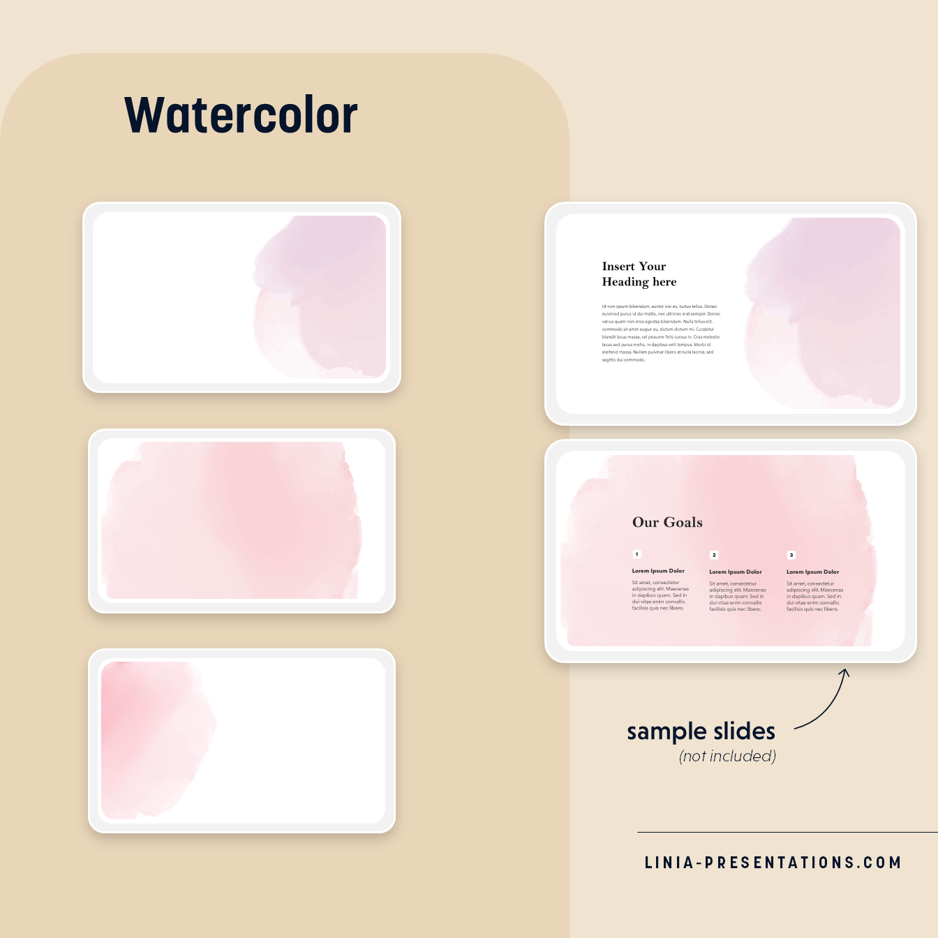 Watercolor Slide Background