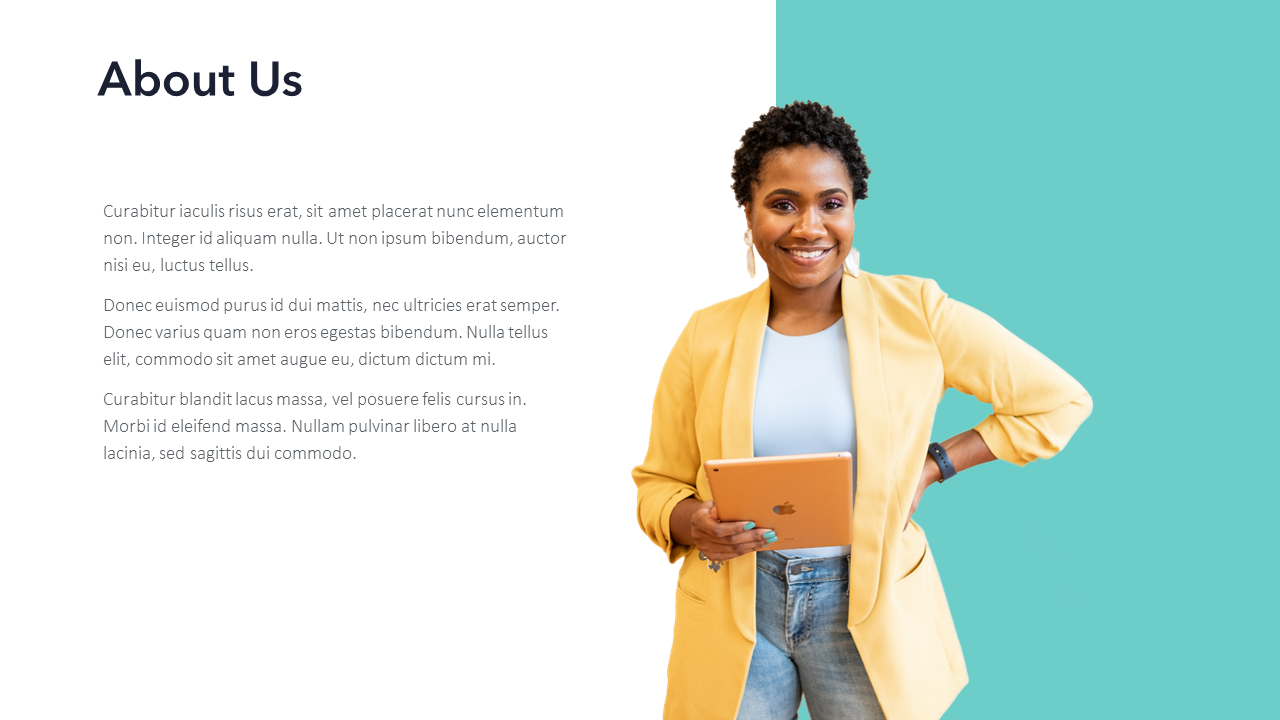 Ceo Introduction On Slideshow Meet the CEO Slide Template | PowerPoint or Google Slides
