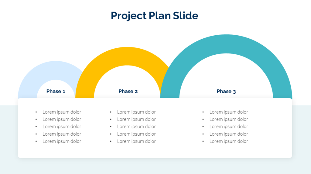 Project Plan Slide Template