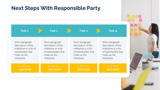 Next Steps Slide Template