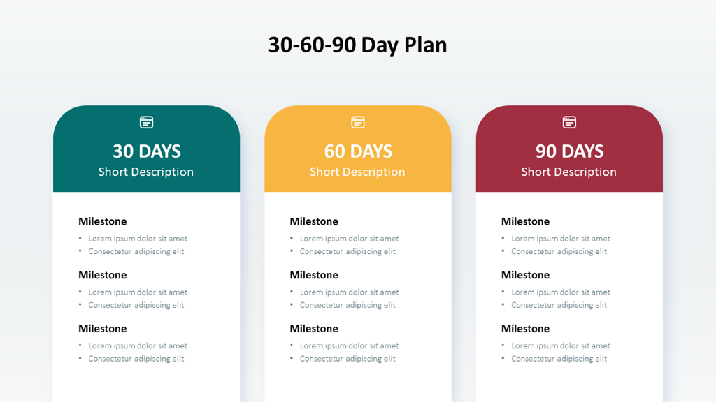 30-60-90 Day Plan