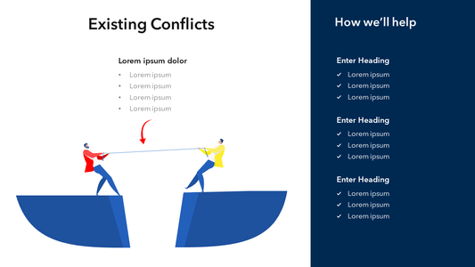 Existing Conflicts Slide Template