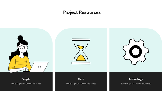 Project Resources Slide Template