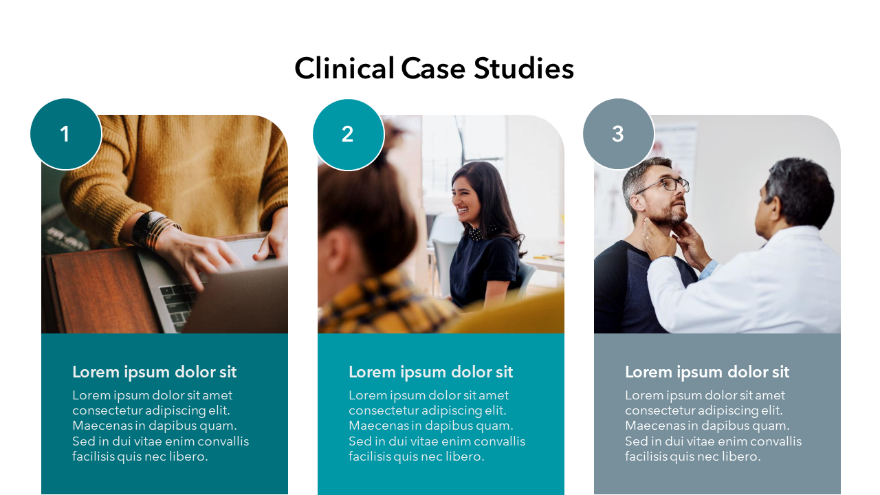 Case Studies Slide Template | PPT | Google Slides