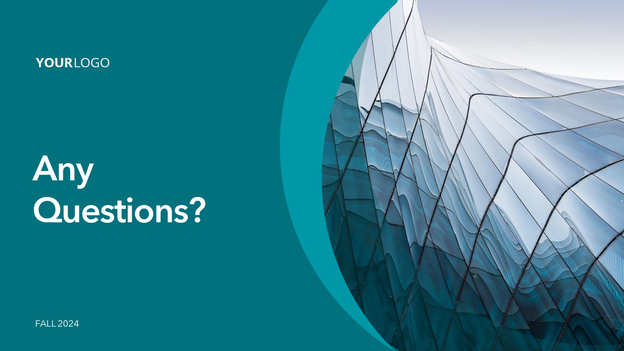 Presentation Closing Background Closing Questions Slide | PowerPoint | Google Slide