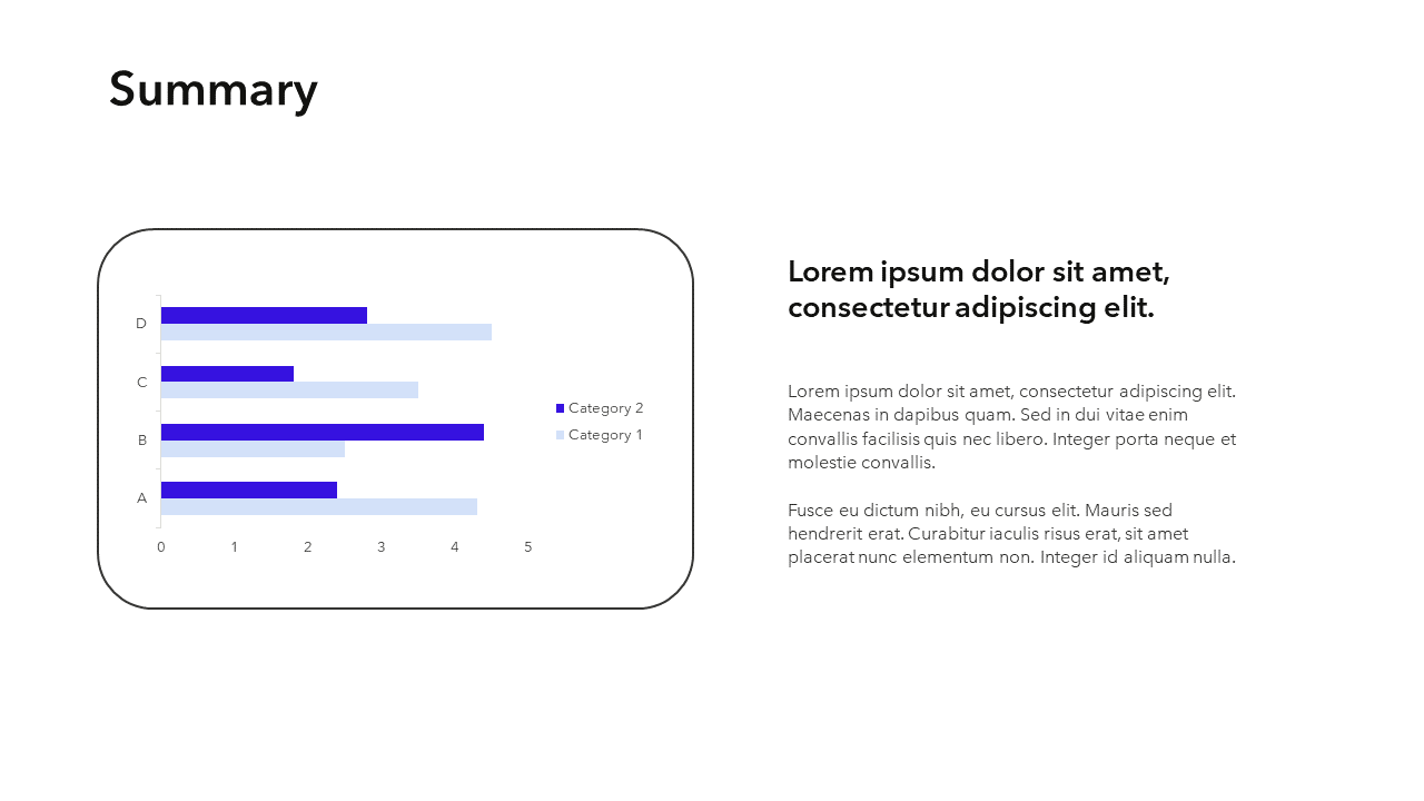 Summary Slide