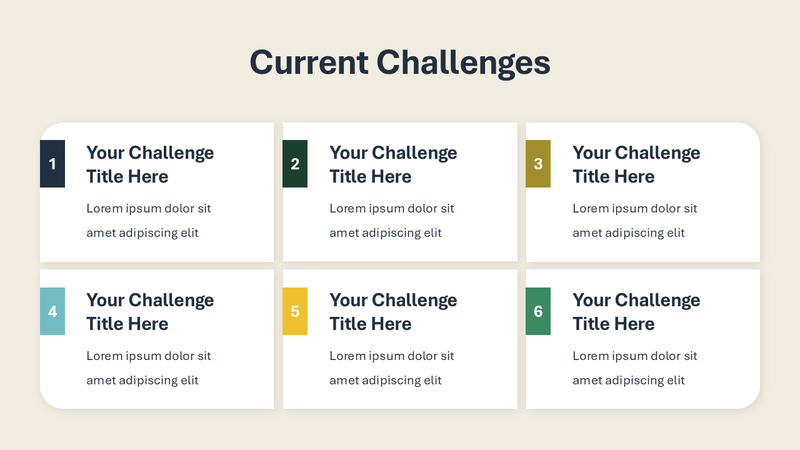 Current Challenges Slide