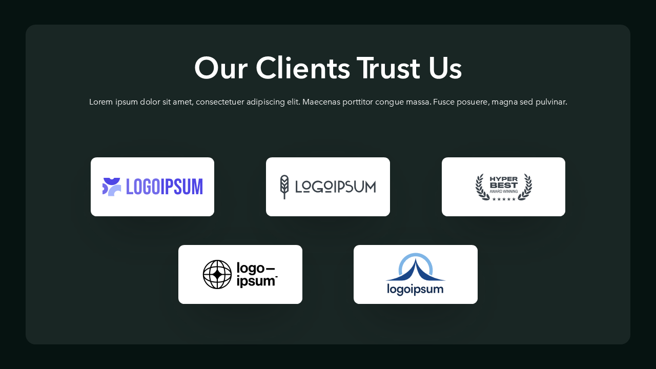 Powerpoint Slide Client Logos Logos Slide | PPT | Google Slides
