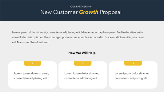 Partnership Proposal Template PPT - Slide