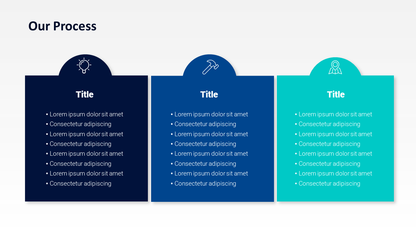 Stages or Process PPT Template