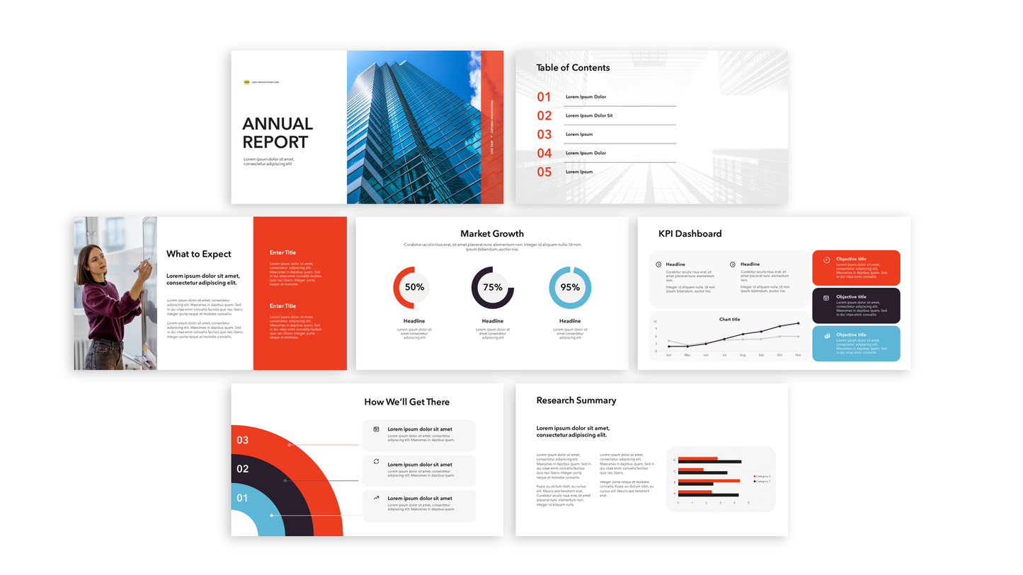 Annual Report Presentation Template