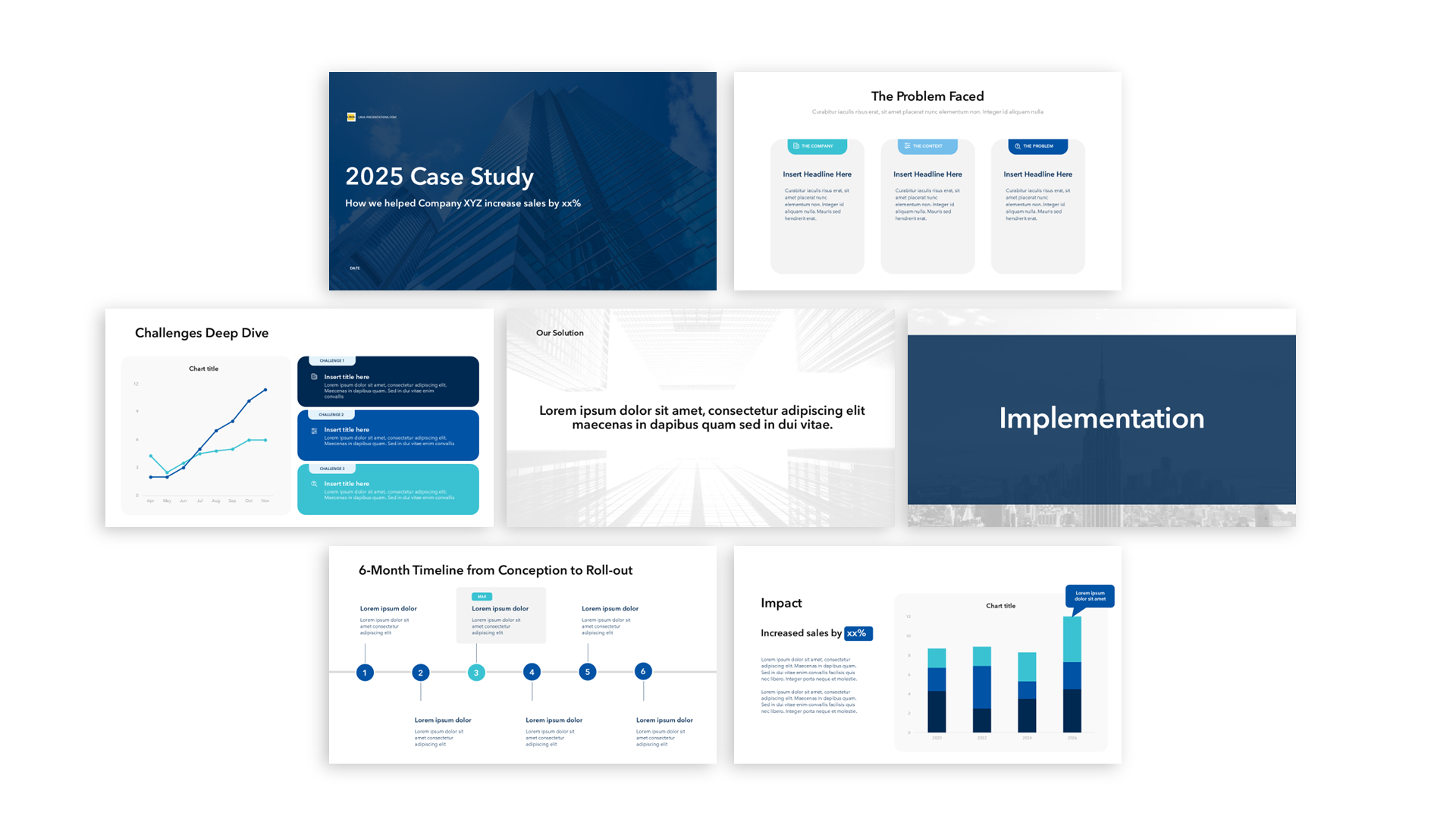 Case Study Template PPT