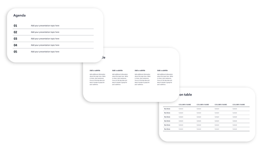Minimalist PowerPoint Template