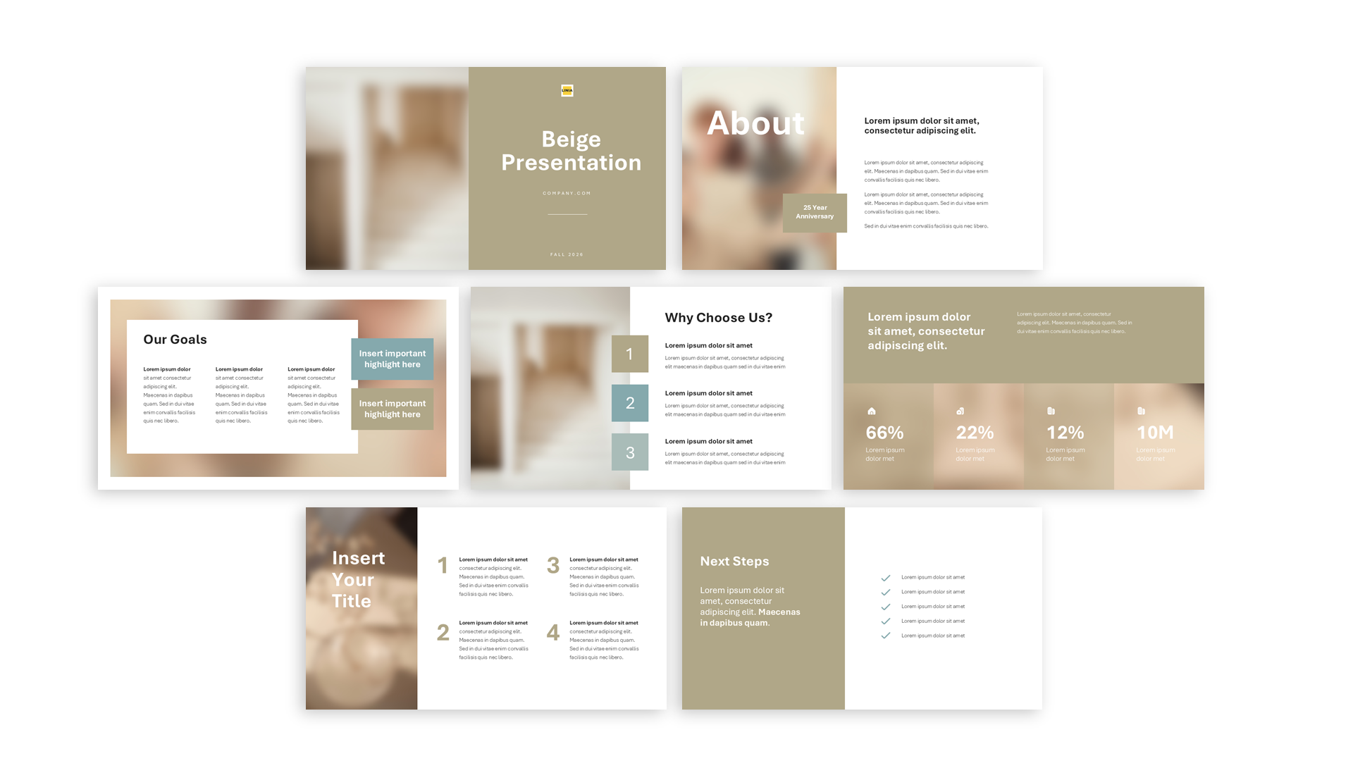 Beige PowerPoint Template