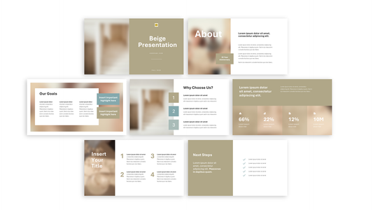 Beige PowerPoint Template
