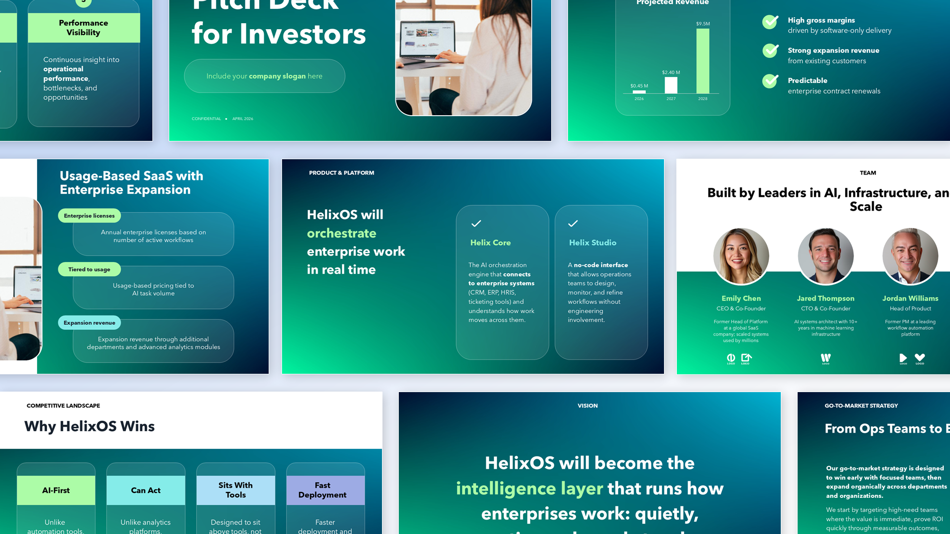 Pitch Deck for Investors