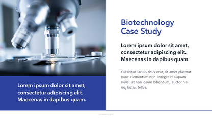 Biotech PowerPoint Template