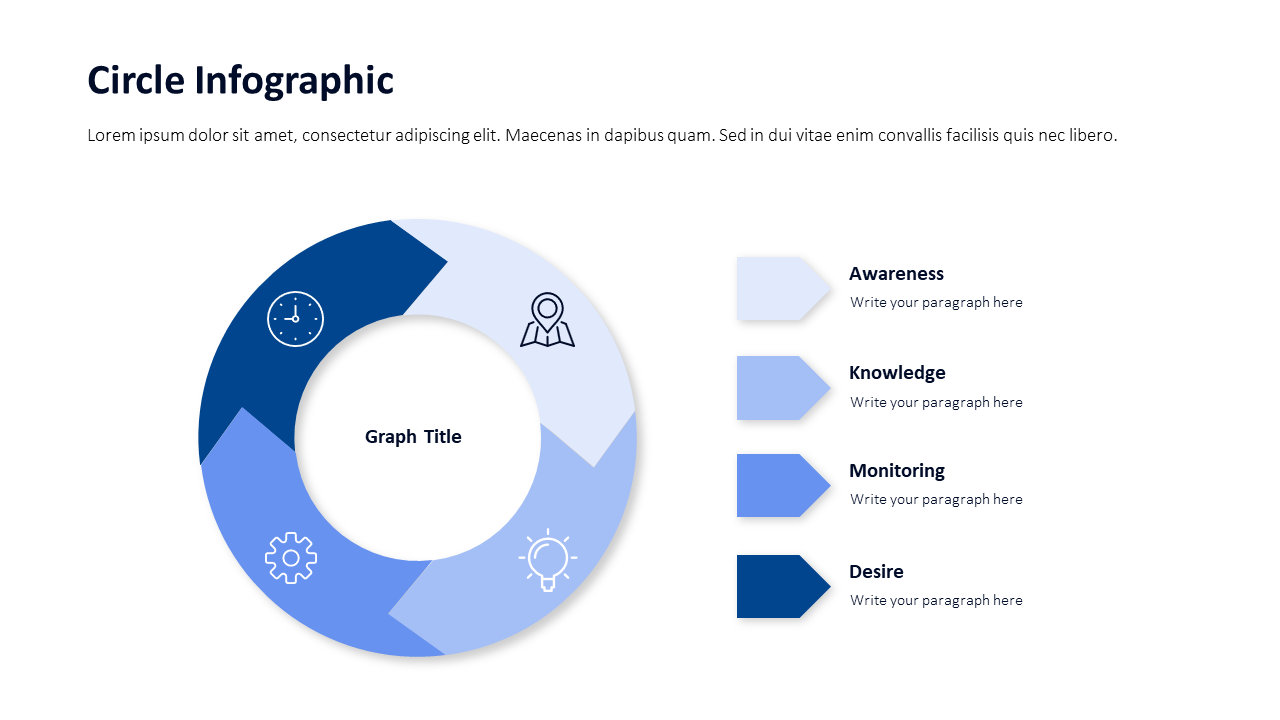 Circle Infographic Slide